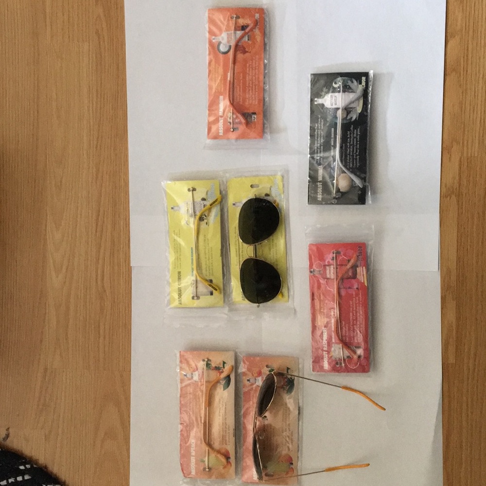 ABSOLUT  sunglasses, $10.00 per pair, Unisex